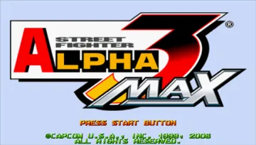 Street Fighter Alpha 3 Max (EU) screen shot title